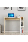 Lagomood Ruby Çalışma Masası Beyaz Meşe - 4