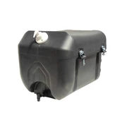 Plastik Su Deposu 30 Litre Eco Sabunluklu Musluklu Su Tankı Römork Karavan Uyumlu - 1