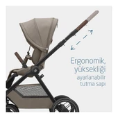 Oxford Çift Yönlü Seyahat Sistem Olabilen Bebek Arabası Twillic Truffle thumbnail 10
