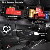 Nissan Juke 2010-2019 Delmesiz Vidasız Kol Dayama Kolçak - 5