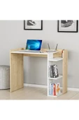 Lagomood Ruby Çalışma Masası Beyaz Meşe - 1