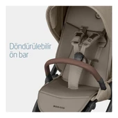 Oxford Çift Yönlü Seyahat Sistem Olabilen Bebek Arabası Twillic Truffle thumbnail 9