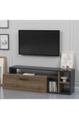 Lagomood KARAMEL TV Ünitesi Antrasit Ceviz - 2