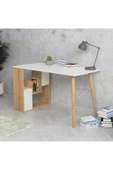 Lagomood Sally Çalışma Masası Beyaz Meşe thumbnail 2