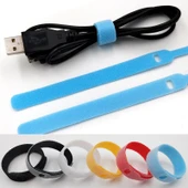 Tme Bez Cırt Cırt Şarj Kablo Bağı Düzenleyici 5li Paket 145mm thumbnail 10