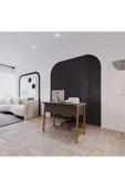 Lagomood Zenith Çalışma Masası 90cm Antrasit Ceviz - 1