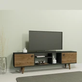 Lagomood EWO Tv Standı Antrasit Ceviz thumbnail 1