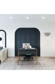 Lagomood Zenith Çalışma Masası 90cm Antrasit Ceviz - 3