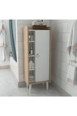 Lagomood Ruby Çok Amaçlı Dolap Banyo  Mutfak Beyaz Meşe - 1