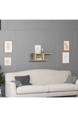 Lagomood Deren Duvar Rafı Meşe - 3