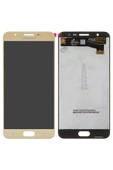 Samsung Galaxy J7 Prime Sm-g610 Lcd Ekran Dokunmatik Servis Orijinali Gold - 1