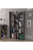 Lagomood Vito Kitaplık Antrasit Ceviz - 2