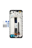 EPY Xiaomi Redmi 9A 9C Çıtalı Uyumlu Lcd Ekran Dokunmatik Siyah - 1