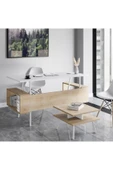 Lagomood İrony Joline Ofis Takımı Beyaz Meşe - 2