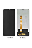 OPPO Teknonet Oppo A16 Uyumlu Lcd+Dokunmatik - Siyah - 1