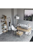 Lagomood İrony Joline Ofis Takımı Beyaz Meşe - 1