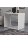 Lagomood BİZAYNİ Zigon Sehpa Beyaz Meşe - 5