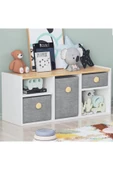 Lagomood Bala Oyuncak Dolabı Beyaz Meşe thumbnail 2