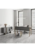Lagomood Zenith Ofis Takımı  Antrasit Ceviz - 1