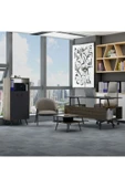Lagomood İrony Rasha Ofis Takımı Antrasit Ceviz - 1