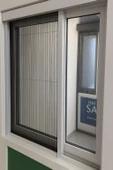 Sineklik Akordiyon Kapı Pencere Sinekliği Antrasit 190x50 cm - 1