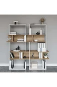 Lagomood İrony İnfy Ofis Takımı Beyaz Meşe - 4