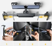 Koltuk Arkası Ayarlanabilir Tablet Telefon Tutucu CM-115 - 2