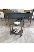 Lagomood Zenith Sehpa Antrasit Ceviz - 1