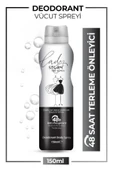 Storm Kadın Deodorant Sprey Terleme Karşıtı Black & White 150 ml - 1