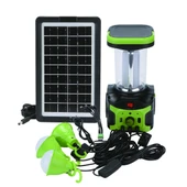 Gold Silver GS-906 Solar Enerjili Şarjlı Fener – Bluetooth, Radyo, USB, Güneş Paneli Dahil - 3