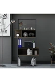 Lagomood Infy Kitaplık Antrasit Ceviz - 3