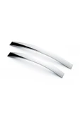 Eko Şahin Yay Alüminyum Metal Lüks Modern Mobilya Çekmece Mutfak Dolabı Kulpu Krom 160mm (5 Adet) - 3