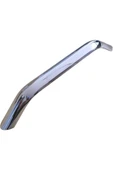 Eko Kumru Alüminyum Metal Lüks Modern Mobilya Çekmece Mutfak Dolabı Kulpu Krom 192mm (5 Adet) - 3