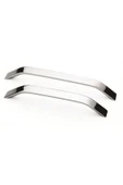 Eko Şahin Alüminyum Metal Lüks Modern Mobilya Çekmece Mutfak Dolabı Kulpu Krom 128mm (10 Adet) - 2