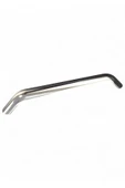 Eko Kumru Alüminyum Metal Lüks Modern Mobilya Çekmece Mutfak Dolabı Kulpu Krom 192mm (5 Adet) - 4