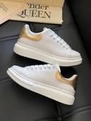 Alexander McQueen Oversized Beyaz/Gold - Spor Ayakkabı - - 2