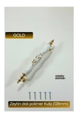 Polimer Zeytindalı Kulp Lüks Modern Mobilya Çekmece Vestiyer Mutfak Dolabı Kulpu 128mm (10 Adet) - 2