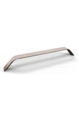 Şahin Alüminyum Metal Lüks Modern Mobilya Çekmece Mutfak Dolabı Kulpu İnox 224mm (10 Adet) - 3