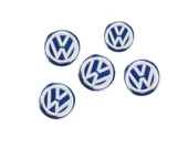 Volkswagen Polo Golf Passat Tiguan Arteon Touareg Caddy Jetta Beetle  Kumanda Logo Çap 14 mm 4 ADET thumbnail 5