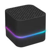 Mikado MD-18BT Siyah DC 5V-USB TF Kartlı Bluetoothlu Led Işklı Şarjlı Speaker - 1