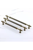 Sucuoğlu Saygın Eskitme Antik Sarı Metal Kulp 160 mm Mobilya Mutfak Dolabı Dolap Çekme Kulbu (1 ADET) - 7