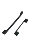 Sucuoğlu 128 mm Siyah Metal Mutfak Mobilya Çekmece Mutfak Dolap Dolabı Kulp Kapak Kulbu (3 Adet) - 3