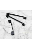 Sucuoğlu 160 mm Siyah Metal Mutfak Mobilya Çekmece Mutfak Dolap Dolabı Kulp Kapak Kulbu (4 Adet) - 1