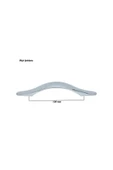 Sucuoğlu Yalı 128 mm Kulp Metal Mobilya Çekmece Dolabı Mutfak Dolap Kulpları Kapak Kulbu Kulpu (3 Adet) - 4