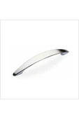 Sucuoğlu Merve Düz Çekmece Dolap Kapak Kulpu Kulbu 96 Mm Parlak Metal Kulp (9 Adet) - 1