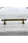 Sucuoğlu Tuğra Metal 160 Mm 16 Cm Mobilya Mutfak Çekmece Dolabı Dolap Kulpu Kulbu Kulpları Antik Sarı 6 Adet - 2