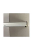 Sucuoğlu Oval Alüminyum 120 Cm Dolap Içi Askı Borusu 2 Adet Flanş Vidaları(İstenilen Ölçüye göre Kesim) - 4