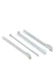 YENİLER Standart Çekmece Kızağı Dolap Çekmece Rayı Beyaz 55 cm (4 Takım) - 1