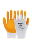 Beybi Pn2 Sarı Polyester Örme Nitril Eldiven No:10 (1 Adet) - XL - 3