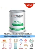 Polisan X1 All Yeni Nesil Dönüşüm Boyası Dolap-fayans-cam-plastik-ahşap-duvar Sınırsız Renk 0.75 lt - 1